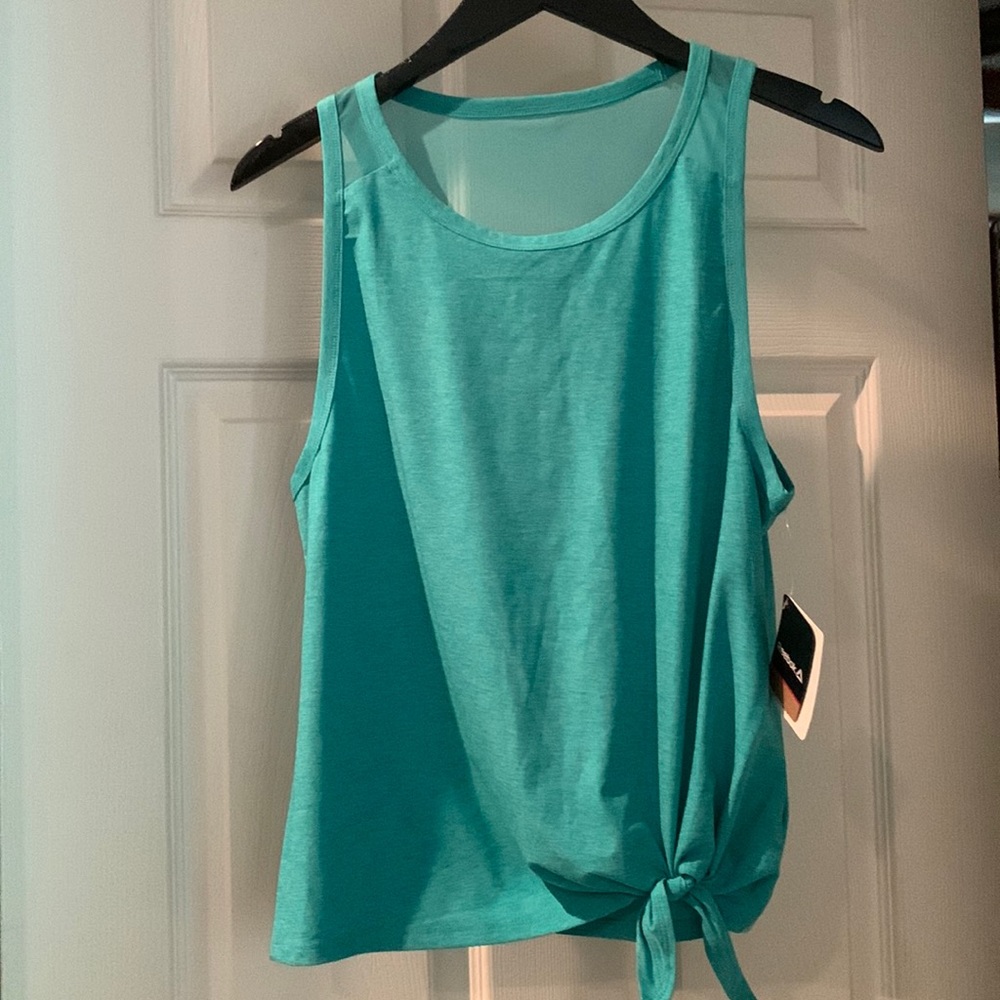 Reebok athletic tank. Green. Size small. Brand new w tags